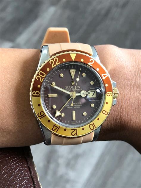 rolex gmt master rootbeer 16753|rolex root beer review.